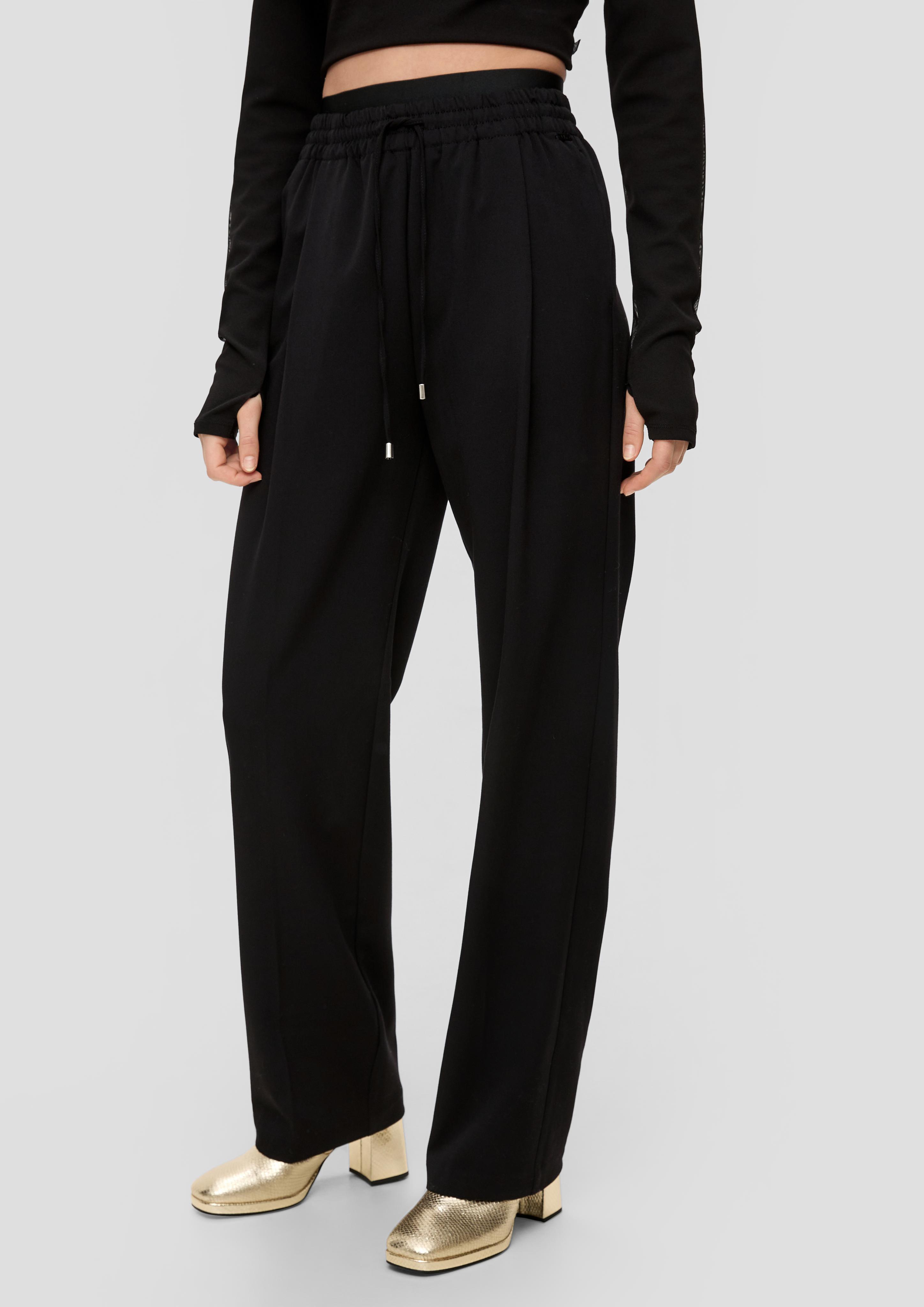 Stoffhose mit doppeltem Gummibund  2138353-9999