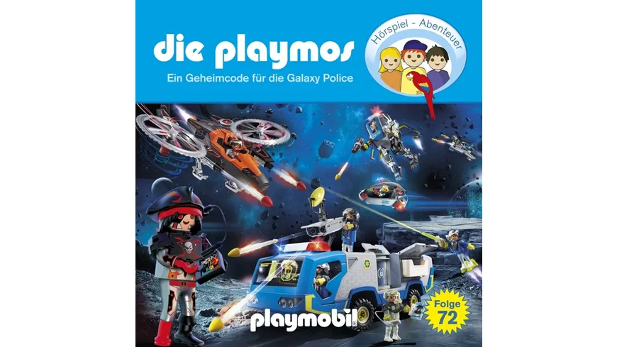 Die Playmos-(72)Geheimcode Für Die Galaxy Police