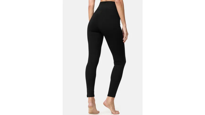 NUR DIE Damen figurformende Leggings Relax & Go Shaping 094 schwarz