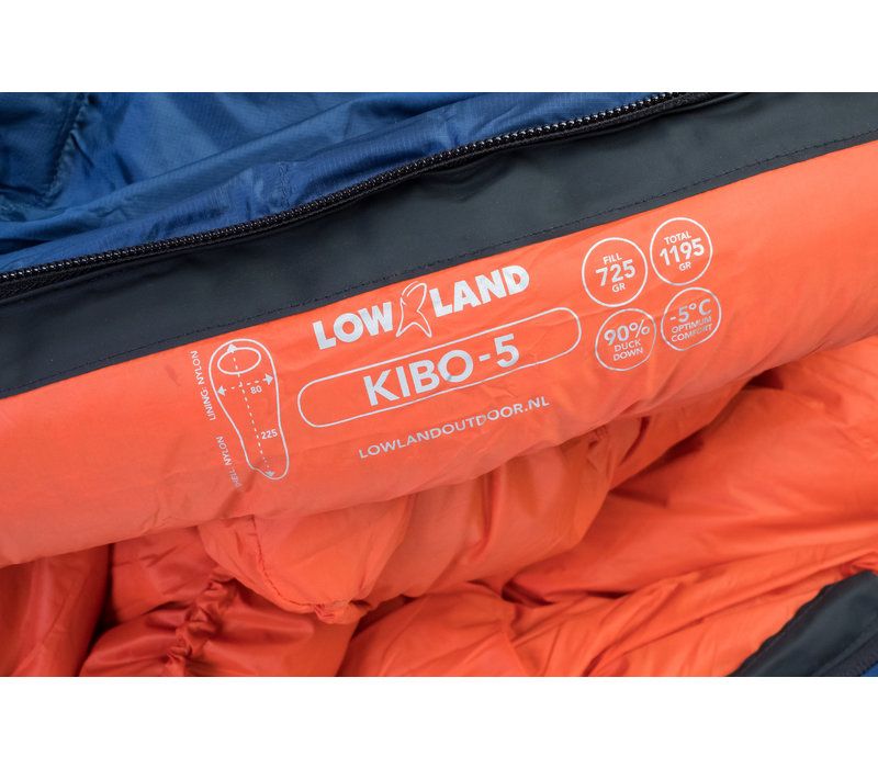 Lowland Outdoor -5 Mumienschlafsack