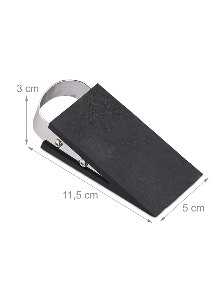 relaxdays 3x Türkeil in Schwarz/ Silber günstig kaufen onesize