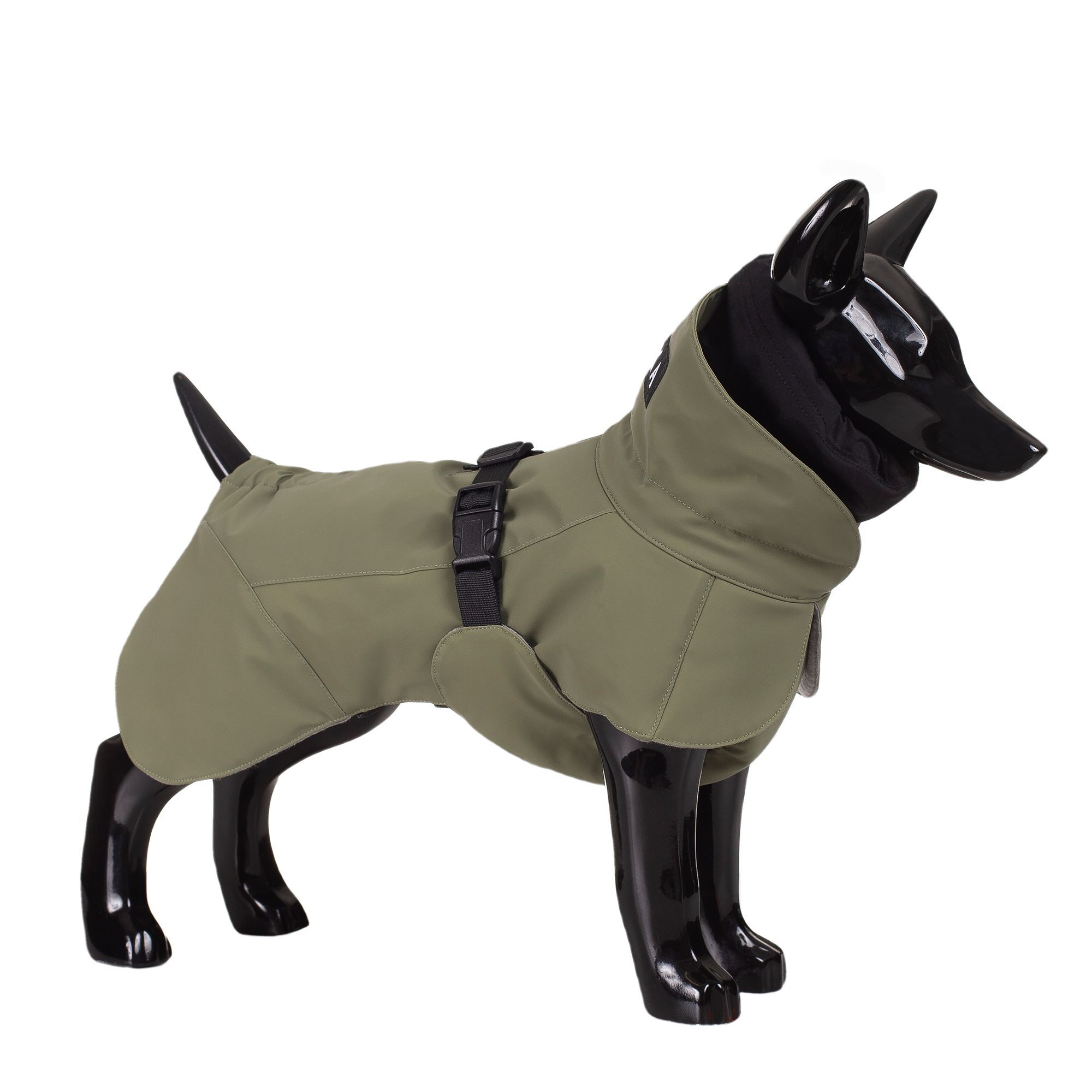 Paikka Hundemäntel Paikka Visibility Winter Jacket green 70 cm