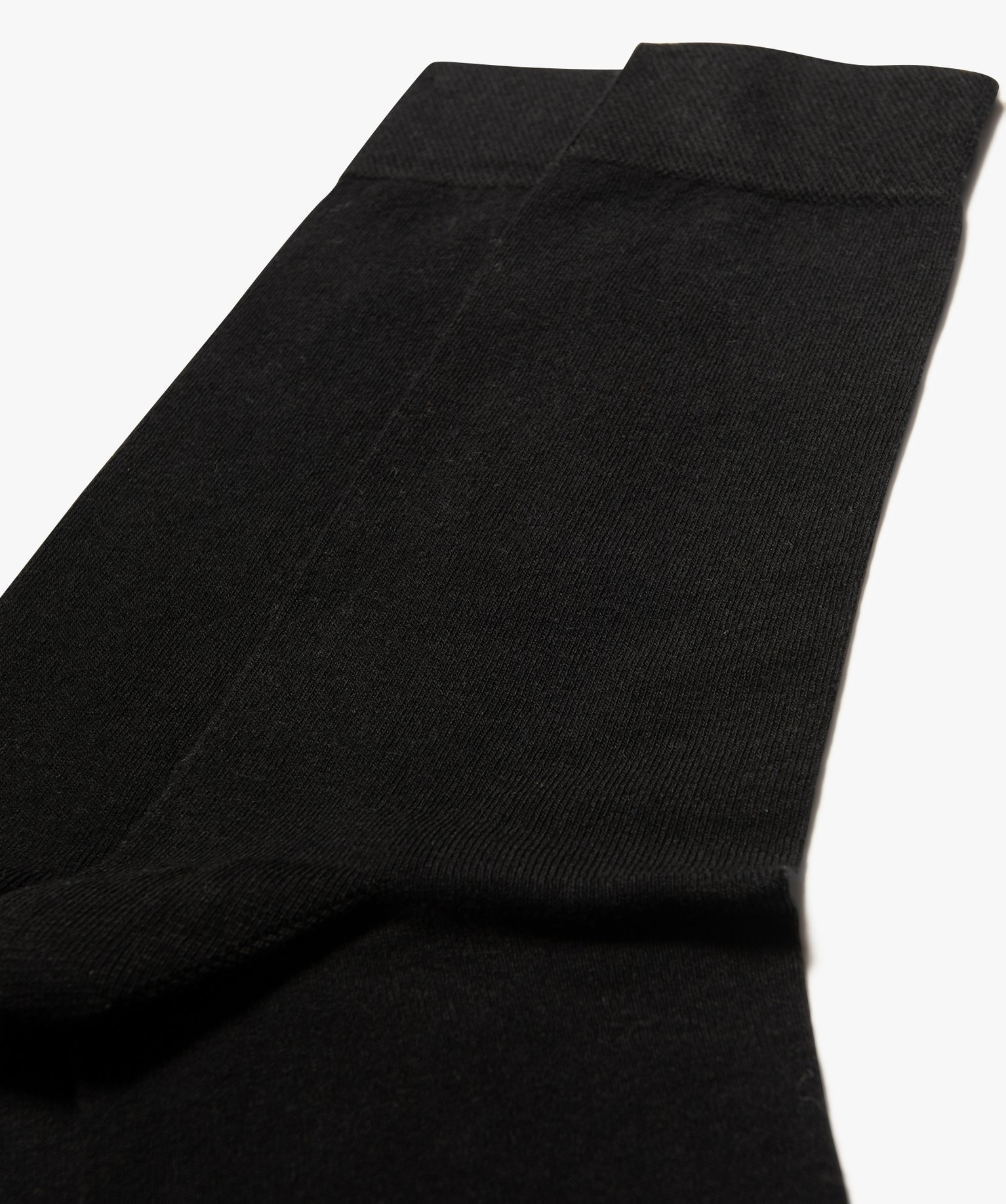 Chaussettes homme fines à tige haute (lot de 2) noir | GEMO