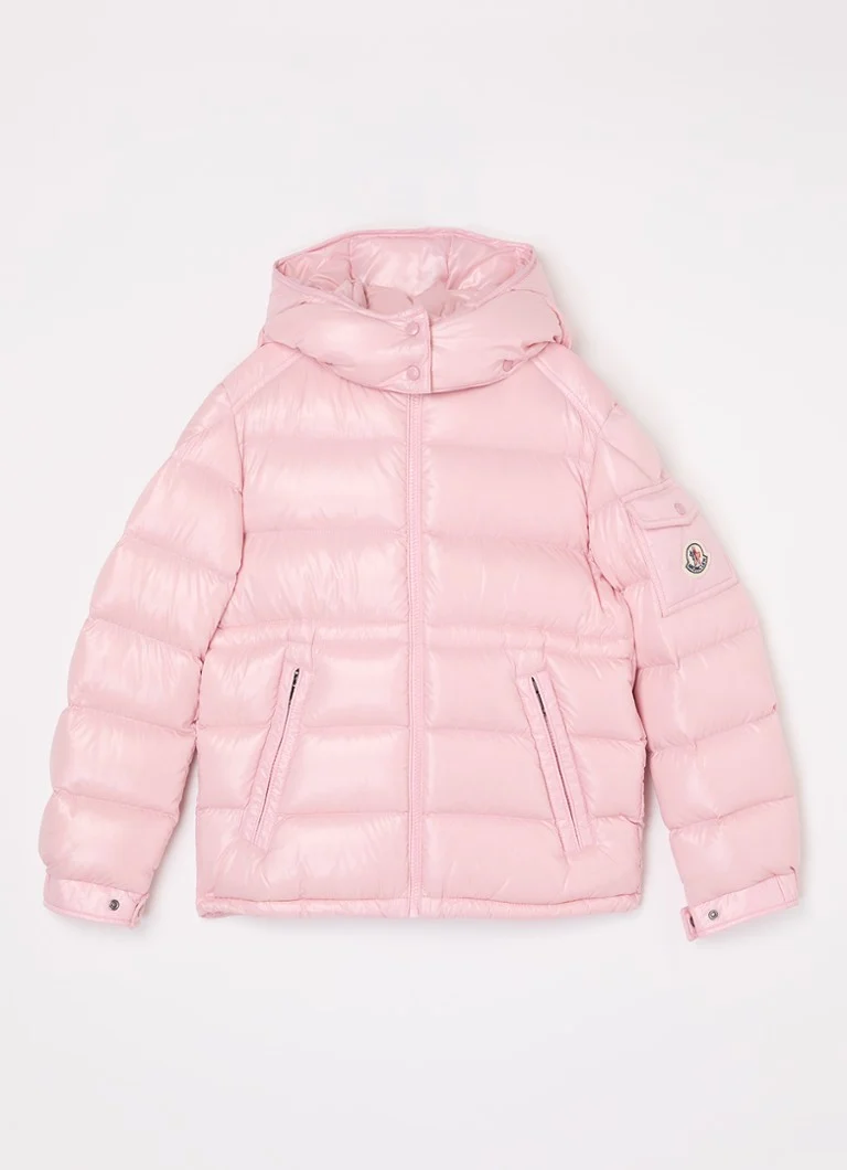 Jachetă matlasată Moncler Marie cu puf de gâscă