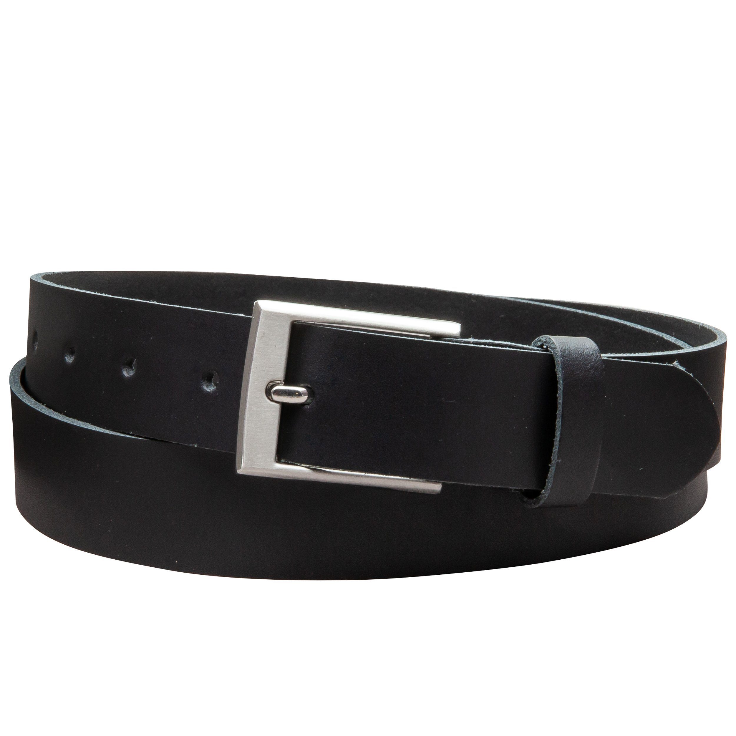COLOGNEBELT Ledergürtel C9-SL Schlicht dennoch modern mit Dornschließe, MADE IN GERMANY