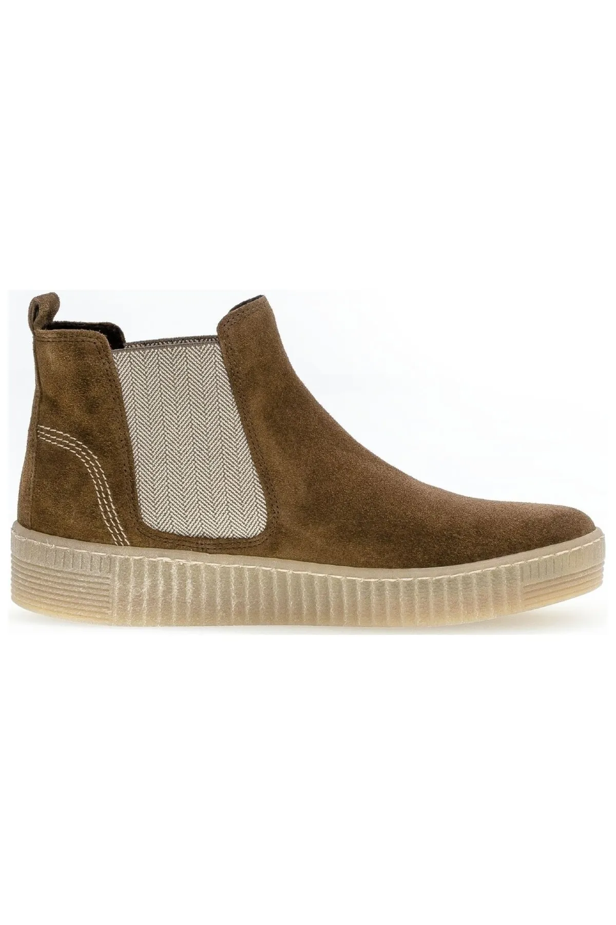 GABOR  Stiefelette - Braun - Flacher Absatz