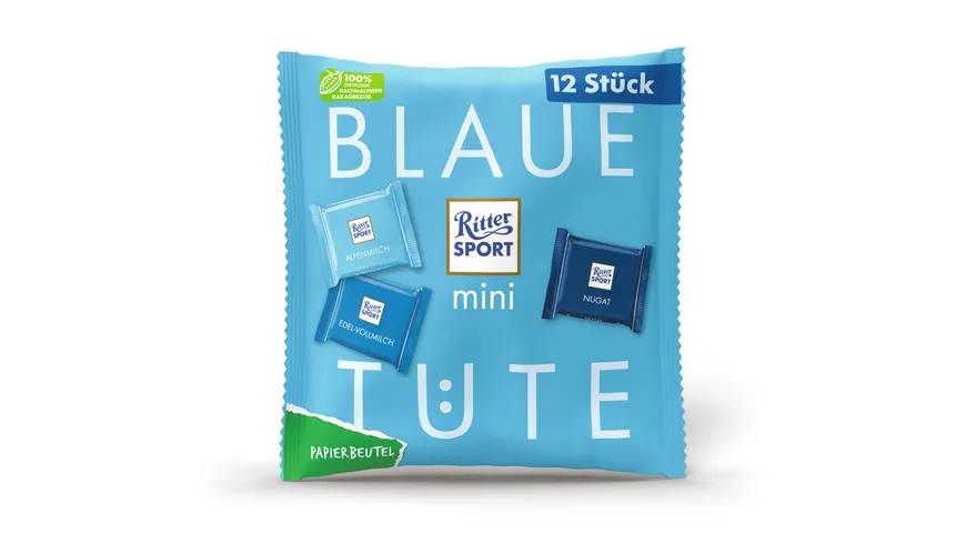 Ritter Sport Mini Blaue Tüte 200 g