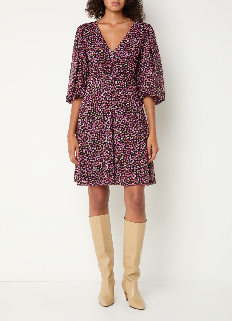 Robe tunique courte Fabienne Chapot à imprimé floral