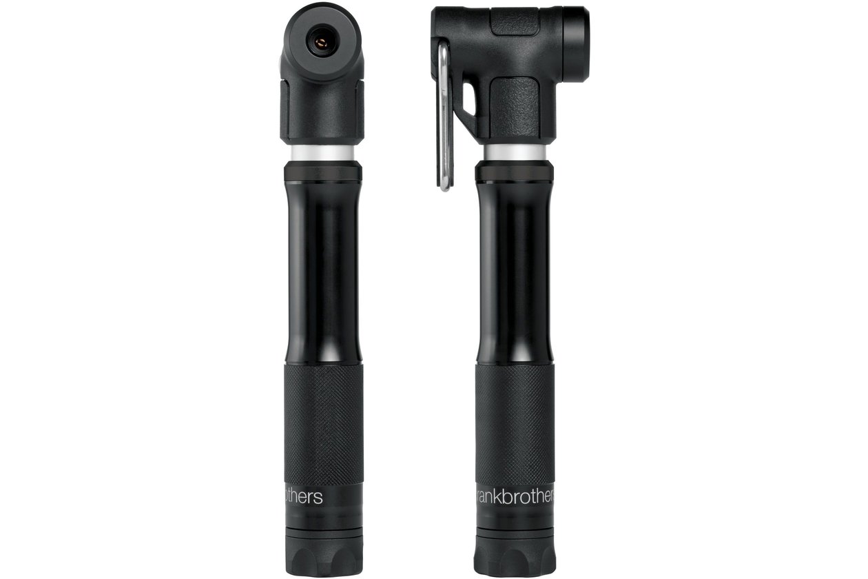 Crankbrothers Sterling S Handpumpe inkl. Rahmenhalter Midnight Edition