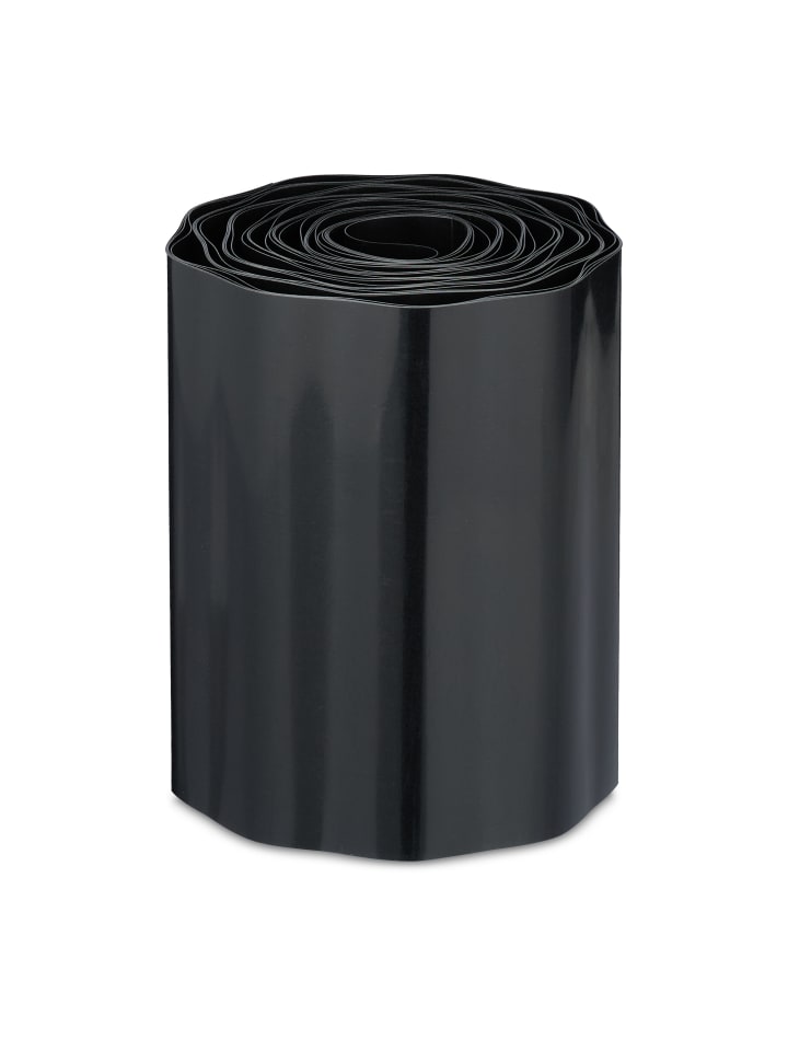 relaxdays Rasenkante in Schwarz - 9 m günstig kaufen onesize