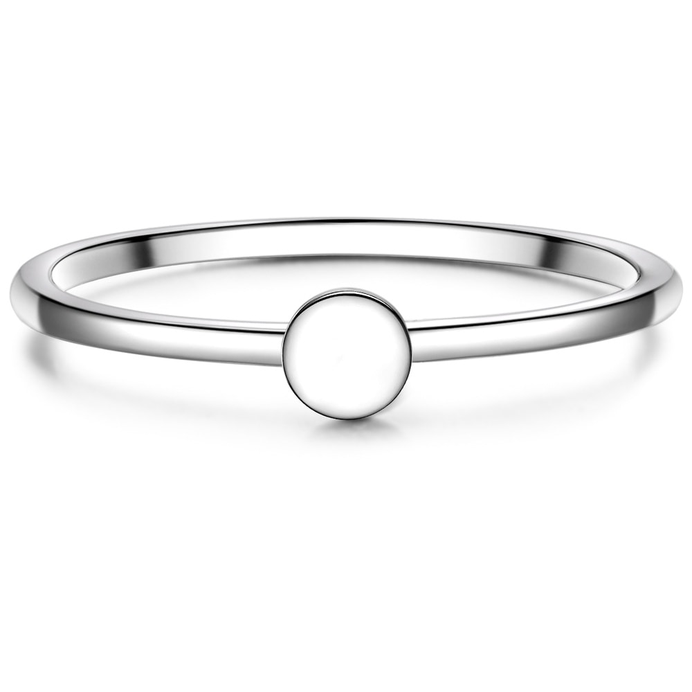 Glanzstücke München Bague en argent Cercle Argent sterling en Argent Bague