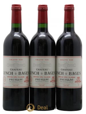 Château Lynch Bages 5ème Grand Cru Classé  2003 - Lot de 3 Bouteilles