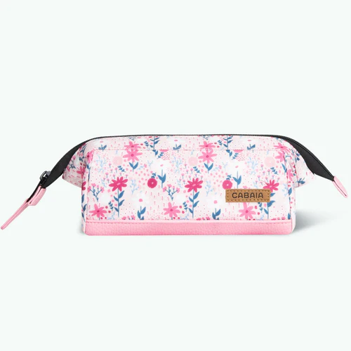 Mallaig pink school pencil case