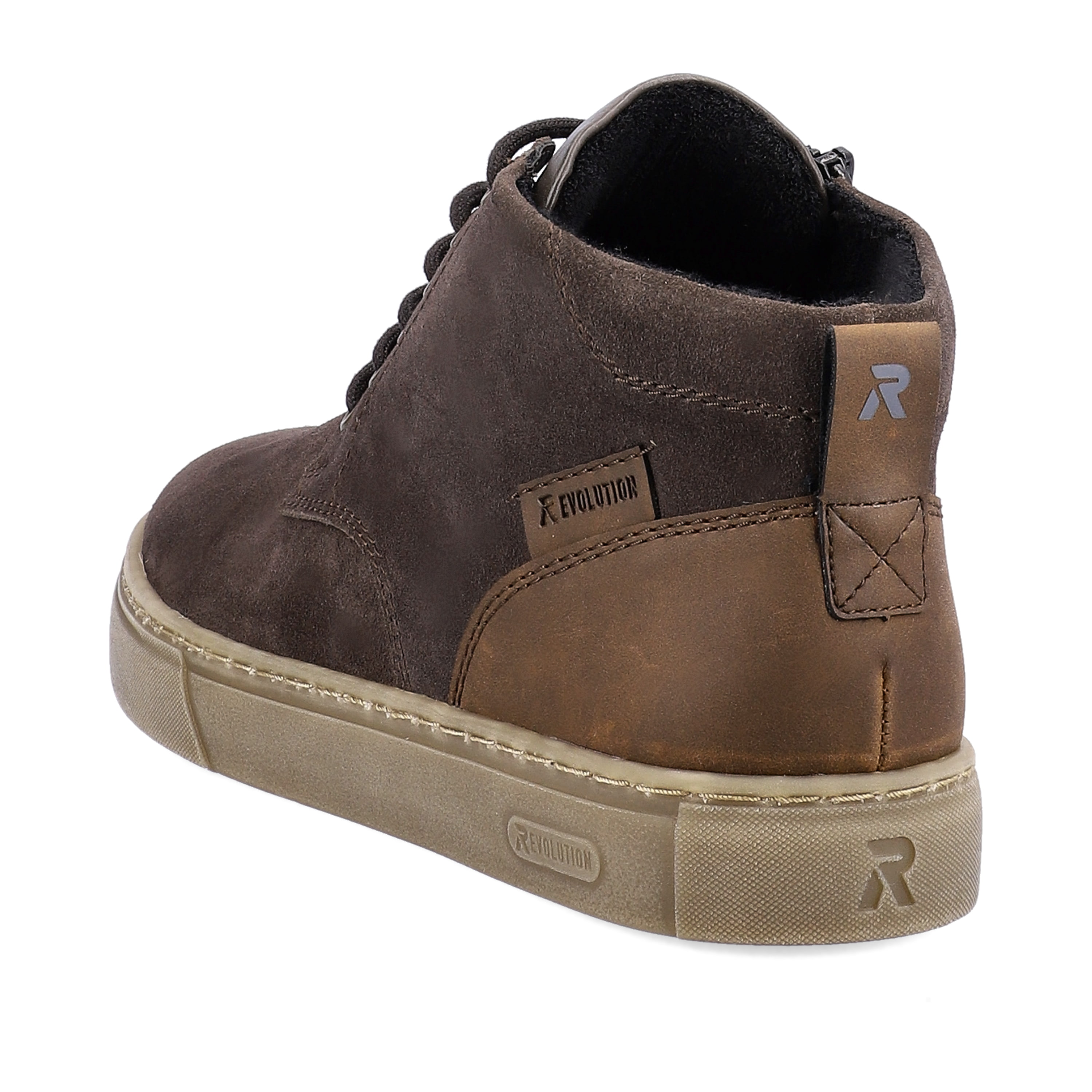 Rieker Herren Sneaker High dusty grey