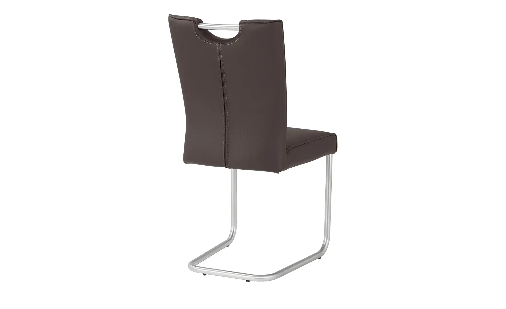 Leder-Schwingstuhl
