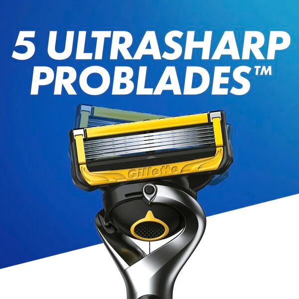 Sistema de afeitado Gillette ProShield que incluye 2 cuchillas.