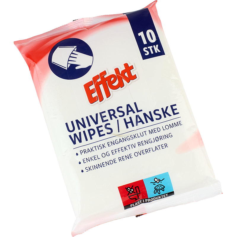 Effekt Engangsklut-hanske 10 stk, universal, Effekt