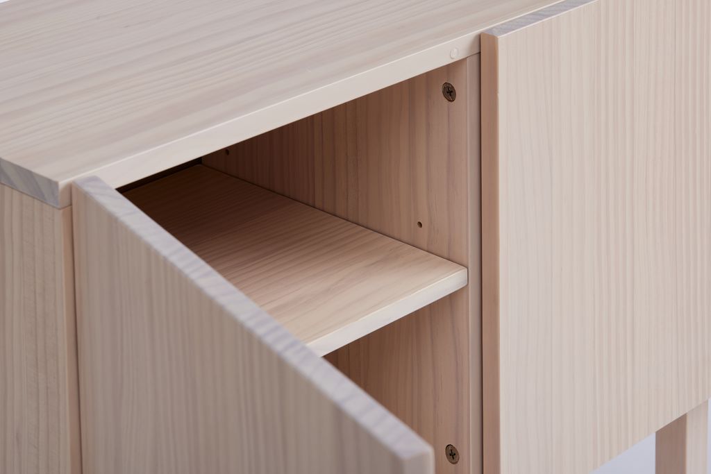 SOLLERUP SOLLERUP 2-türige Kommode aus massiver Kiefer