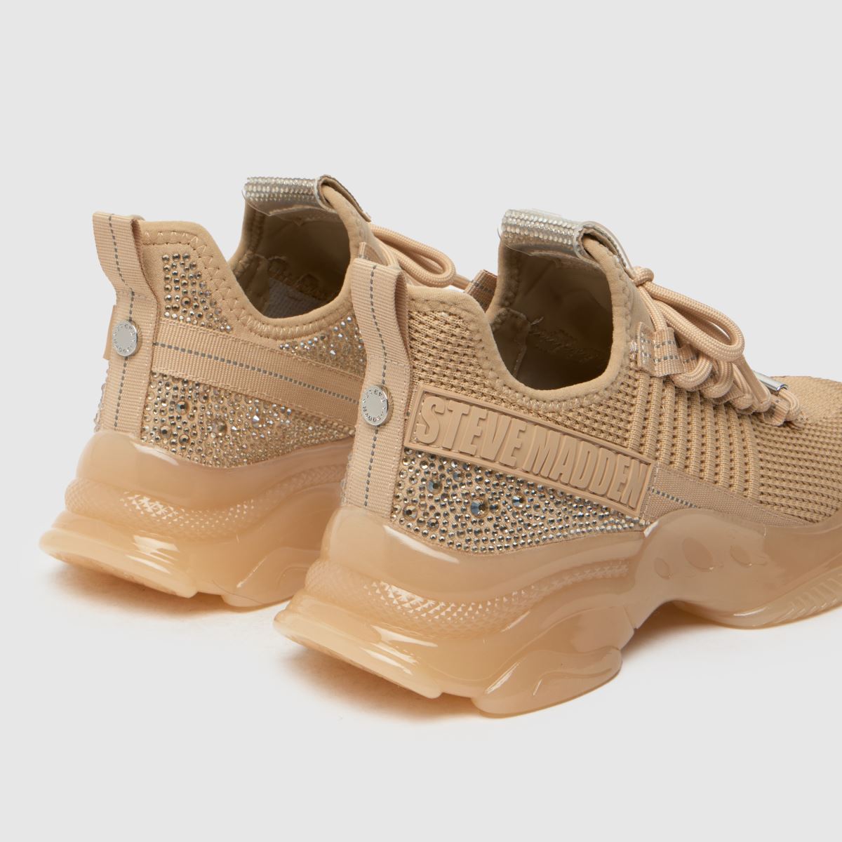 Steve Madden – Maxilla-R – Guldfärgade sneakers