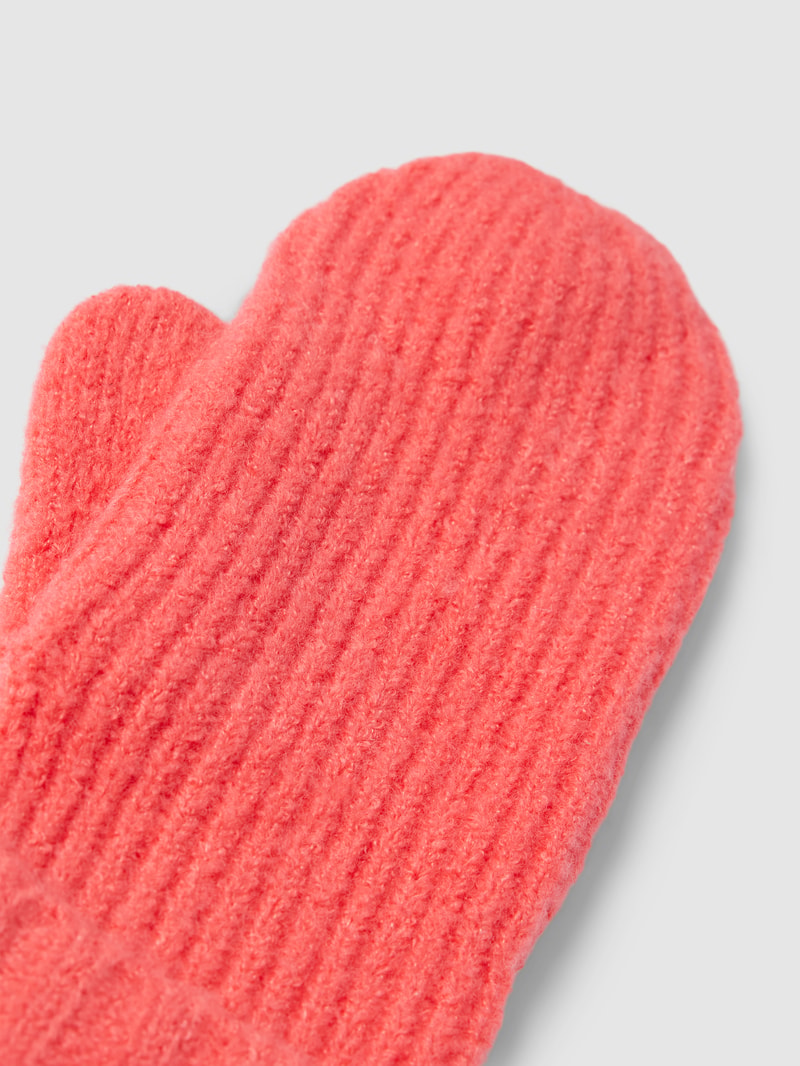 Handschuhe in Strick-Optik Modell 'AIVO' in fuchsia
