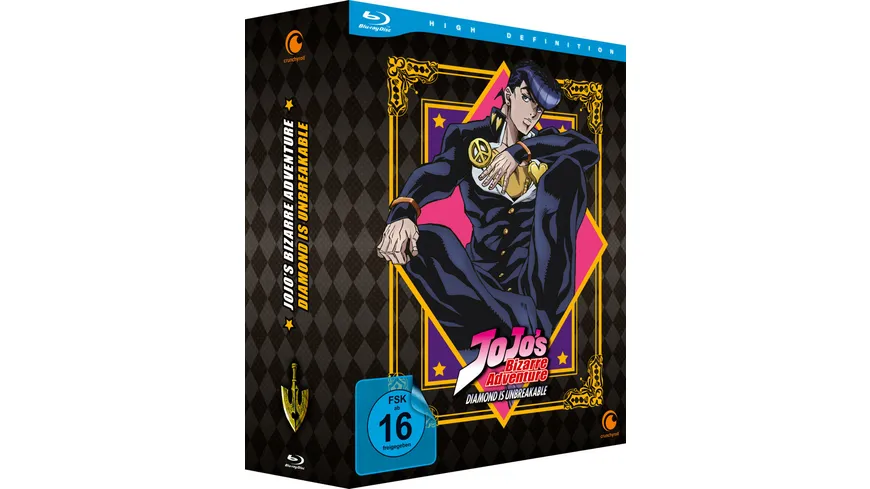 Jojo's Bizarre Adventure Part 4: Diamond is Unbreakable - 3. Staffel - Blu-ray Gesamtausgabe  [6 BRs]