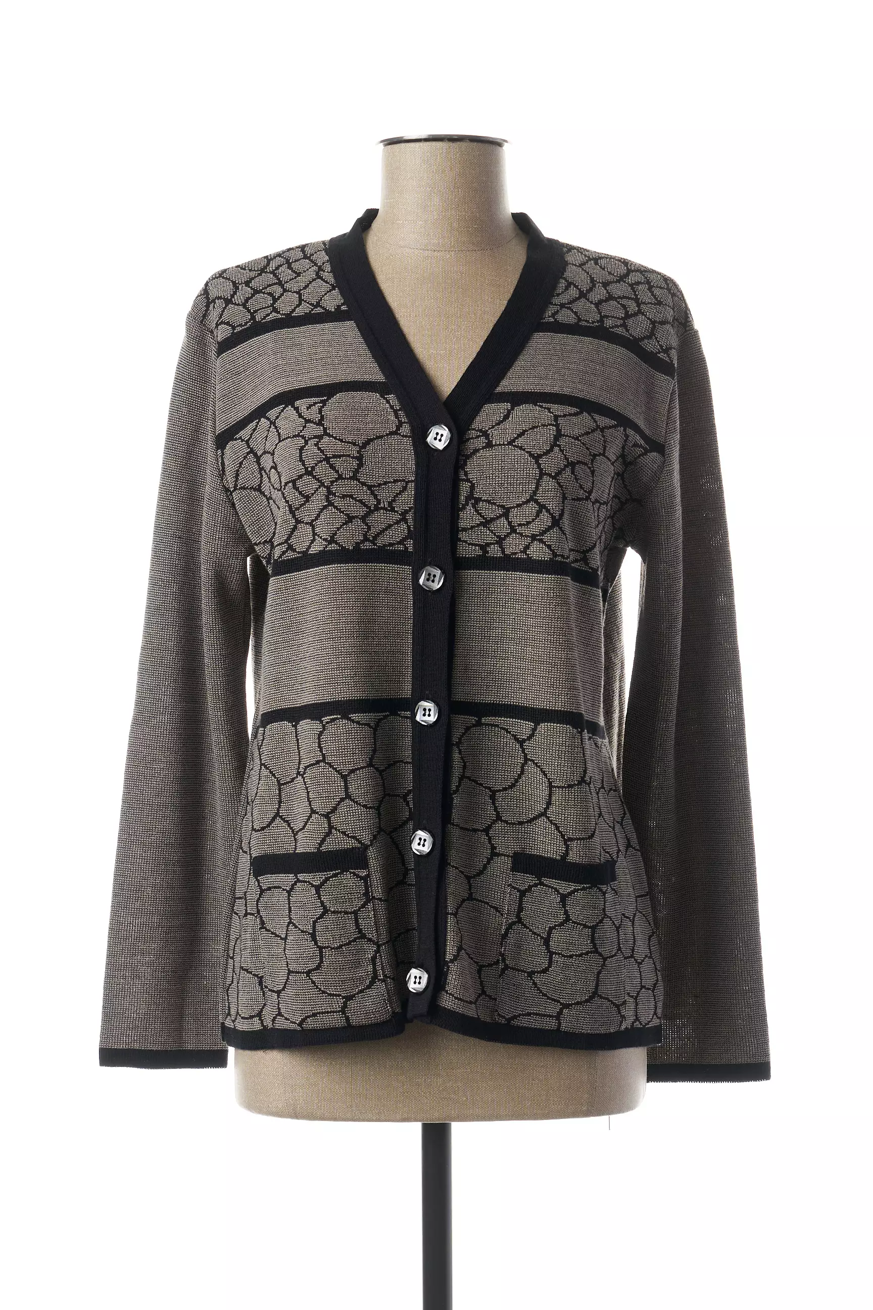 Griffon Cardigans Femme couleur gris
