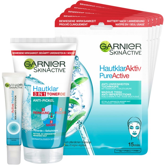 Hautklar Geschenkset von GARNIER
