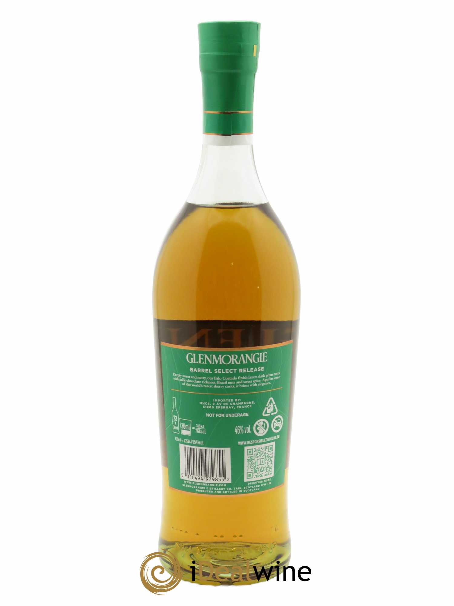Whisky Glenmorangie Barrel Select 2022 Palo Cortado Cask Finish (70cl)  - Lot de 1 Bouteille