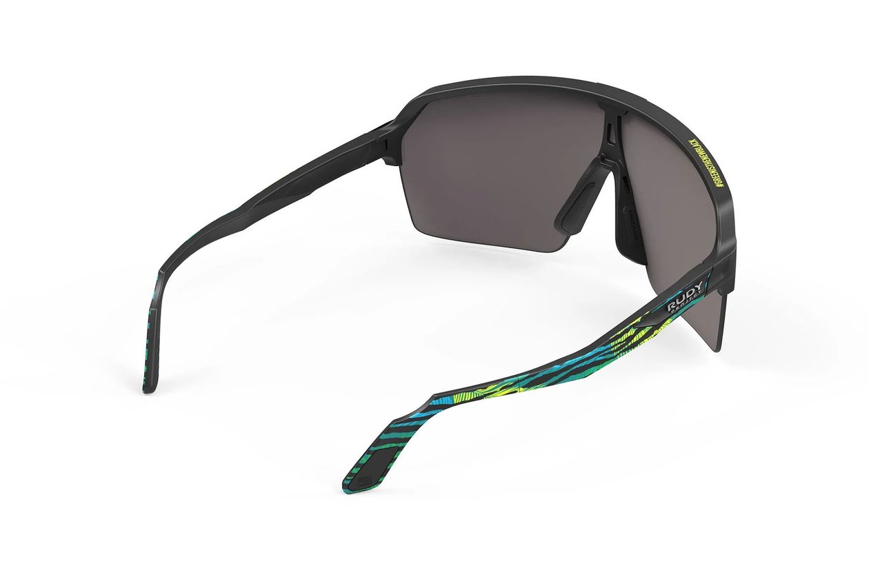 Rudy Project Spinshield Air Black Matte Nature Print / Multilaser Sunset