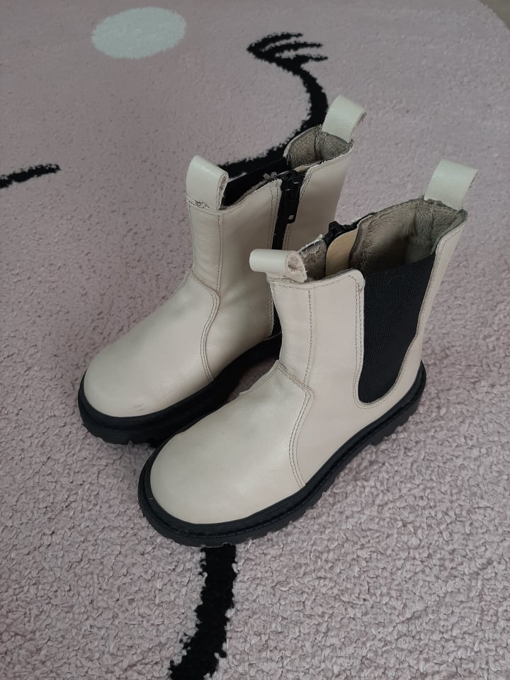 lamino Leder-Chelsea-Boots in Weiß günstig kaufen 29