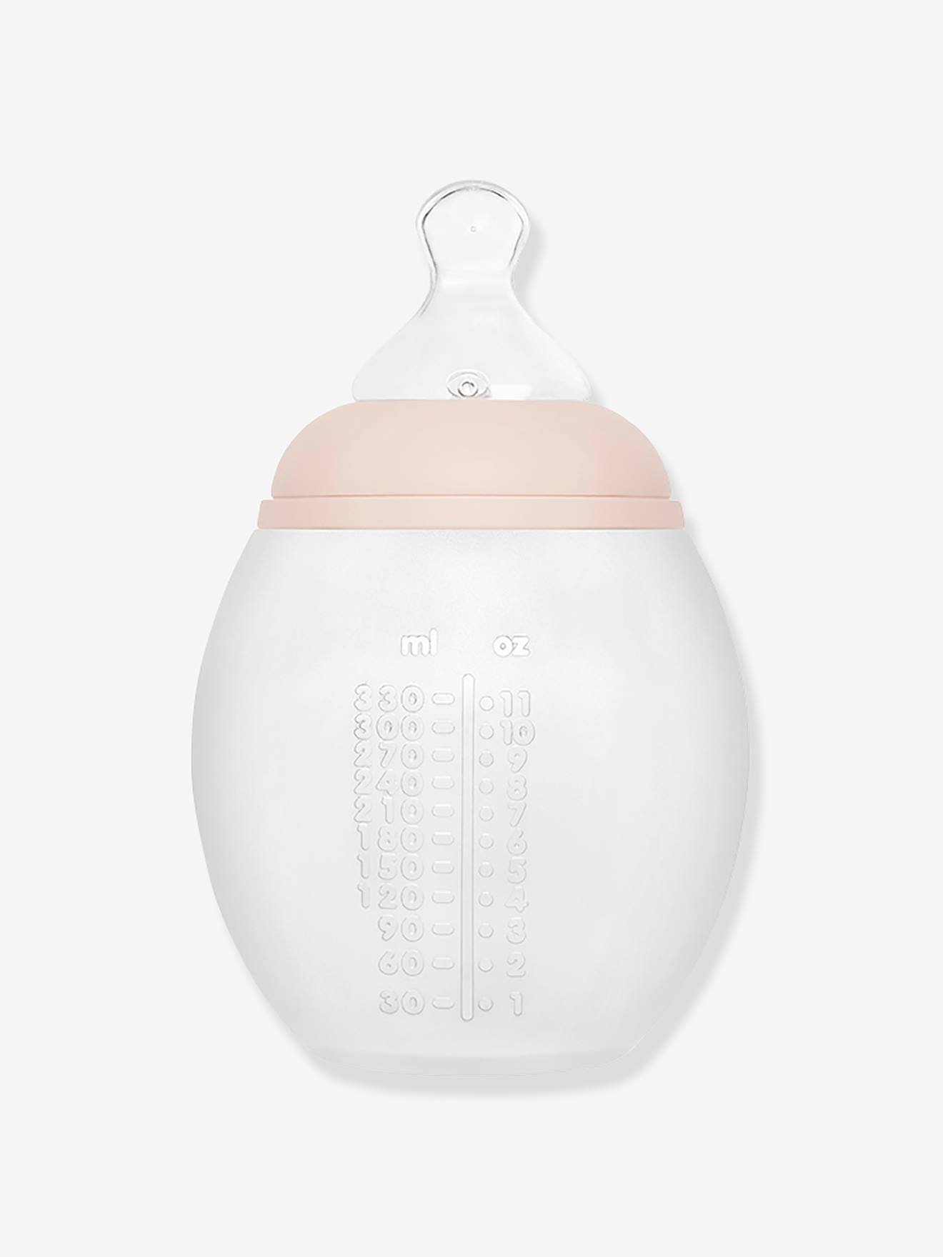 Biberon BibRond 330 ml ELHEE rose pâle (nude)