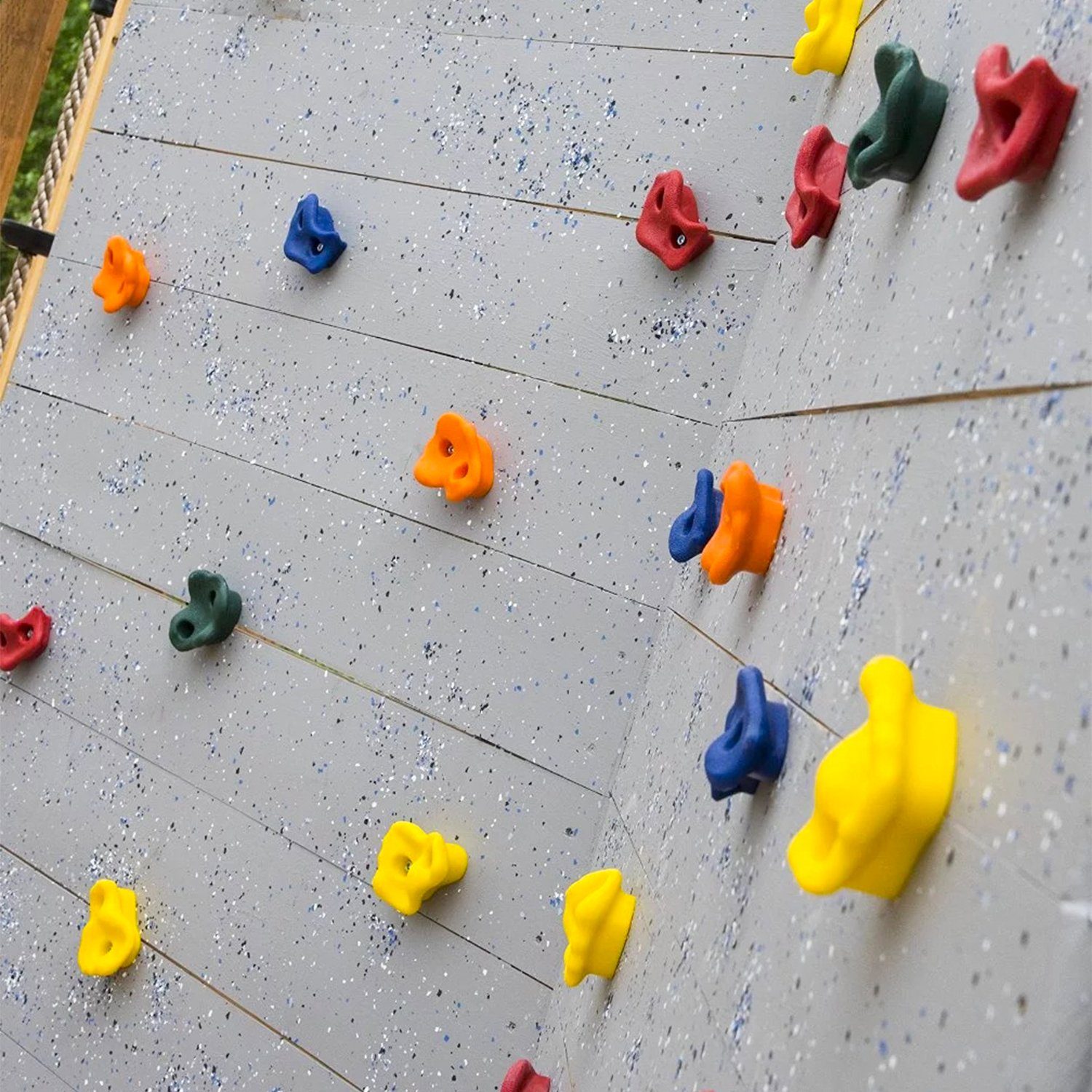 Lospitch Klettergriff Klettergriffe Robuste Befestigungsmaterial Farbigen Klettersteine (10-St)
