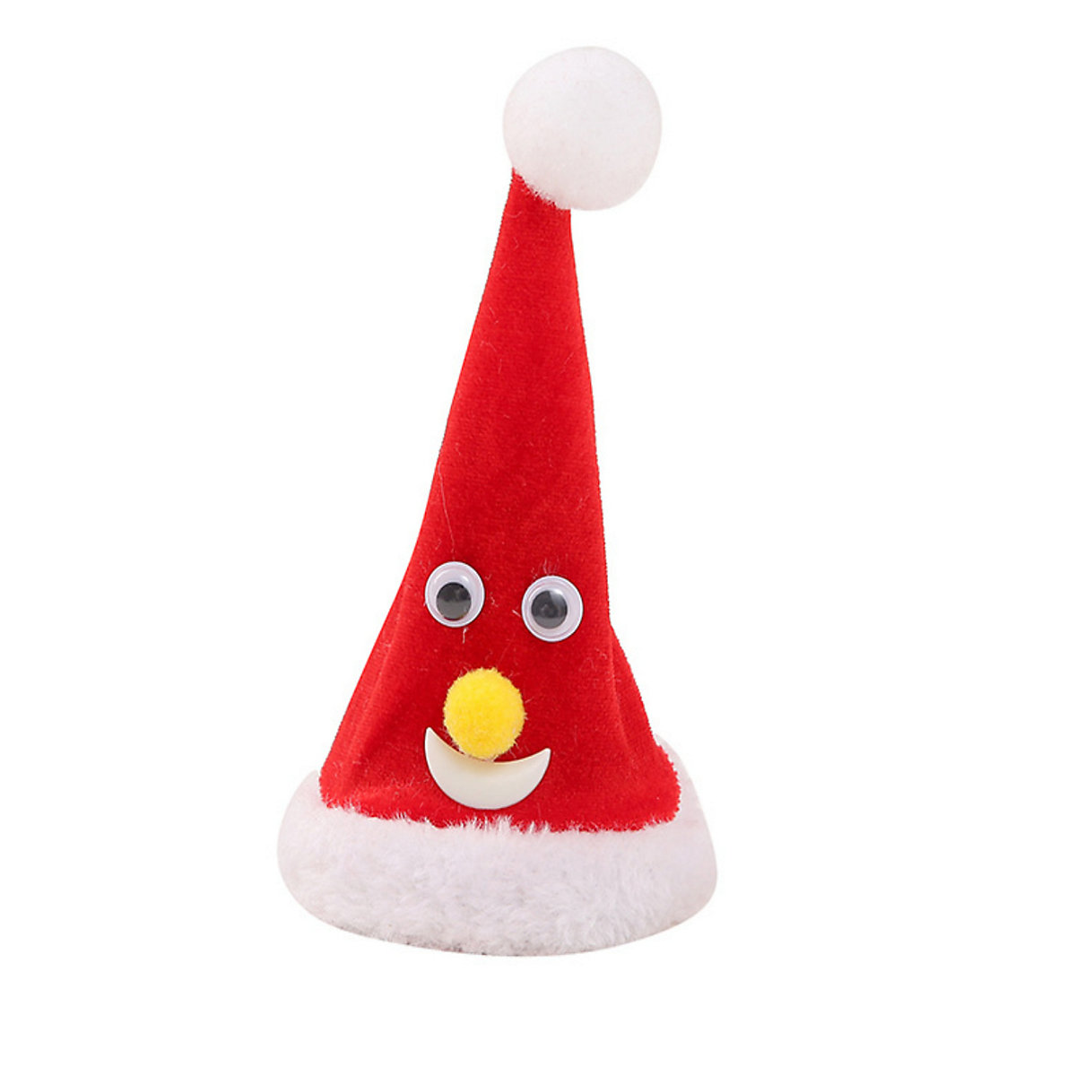 Elektrisches Weihnachtsmützenspielzeug für Kinder Swing Bell Light Tree Kreative Weihnachtsschaukelmütze
