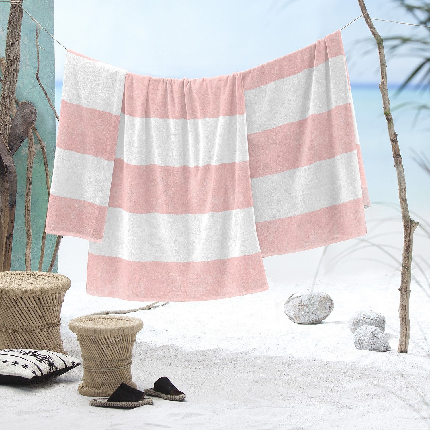 Cinderella Dune Stripe Strandtuch