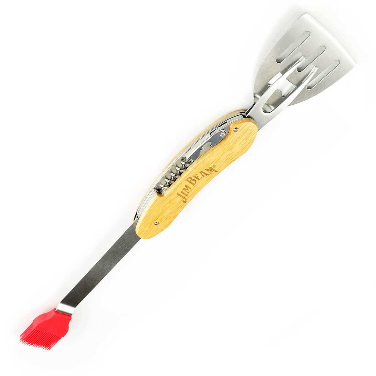 Jim Beam Klappbares BBQ-Set 5tlg.