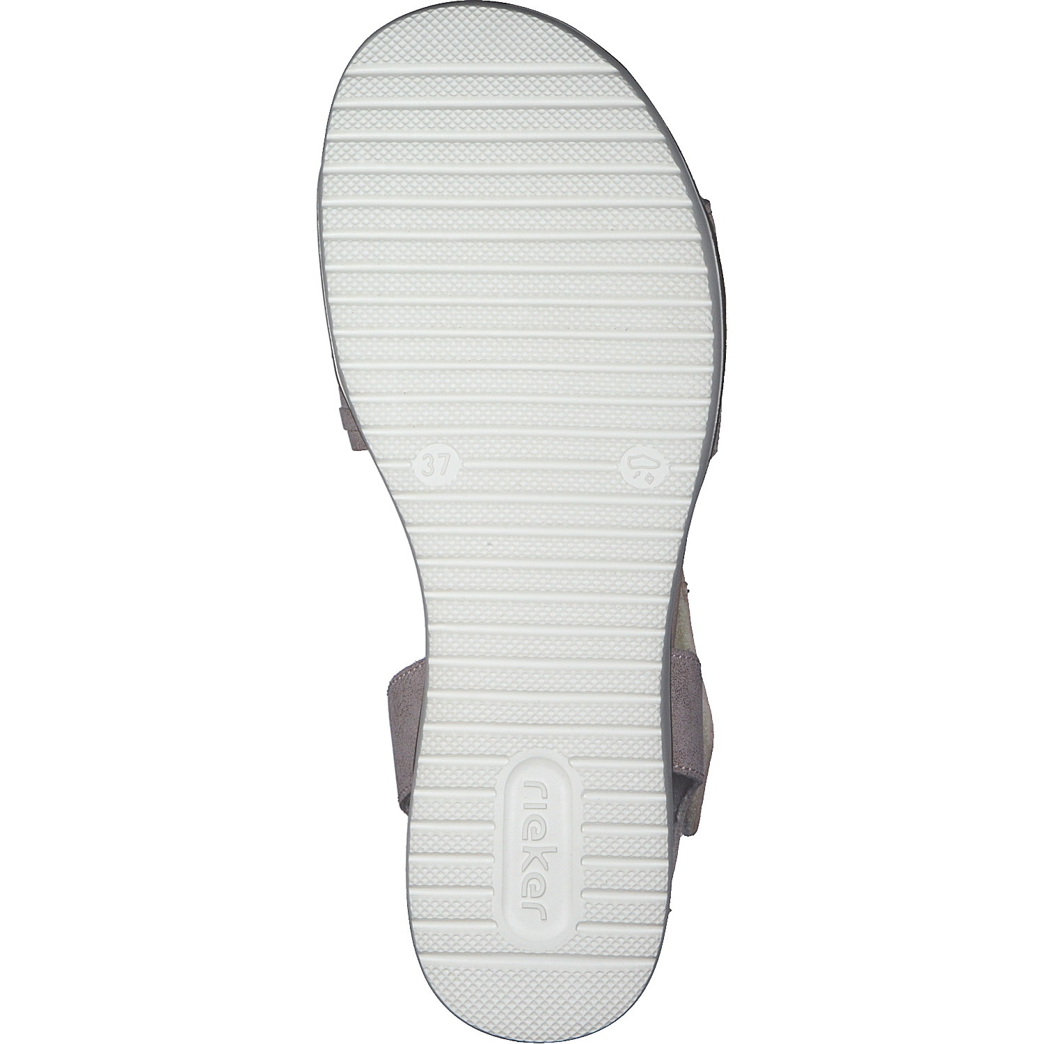 Rieker V3764, Keilsandaletten, Damen, rosegold