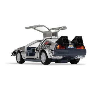 Zurück in die Zukunft Diecast Modell - DeLorean and Doc Brown Figure