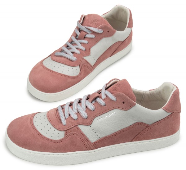 Groundies ~ Nova Special LowCut Sneaker GS1 ~ Pink White