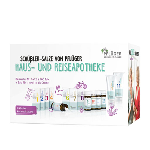 HAUS/REISEAPOTHEKE 1-12 Tabletten 1 11 Creme  1 St  Kombipackung