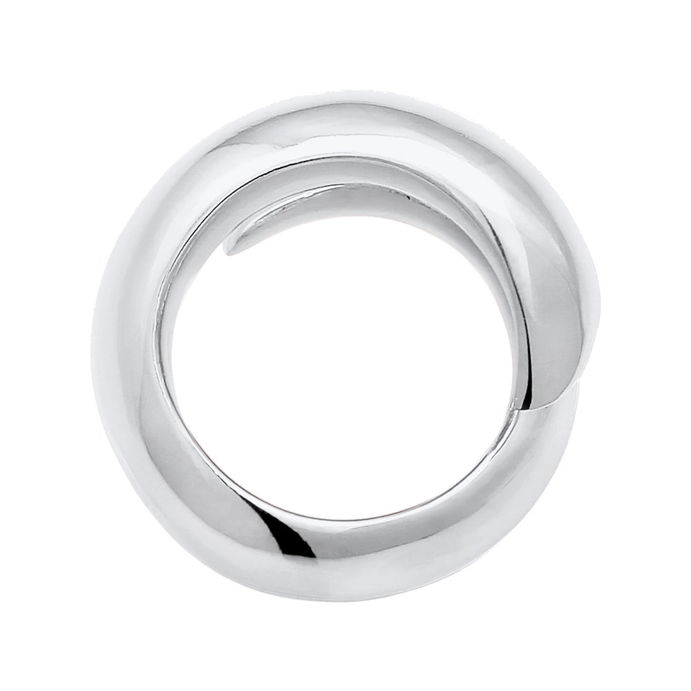 Nenalina Nenalina Bague Wickelring Glänzend Modern Statement 925 Silber Bague