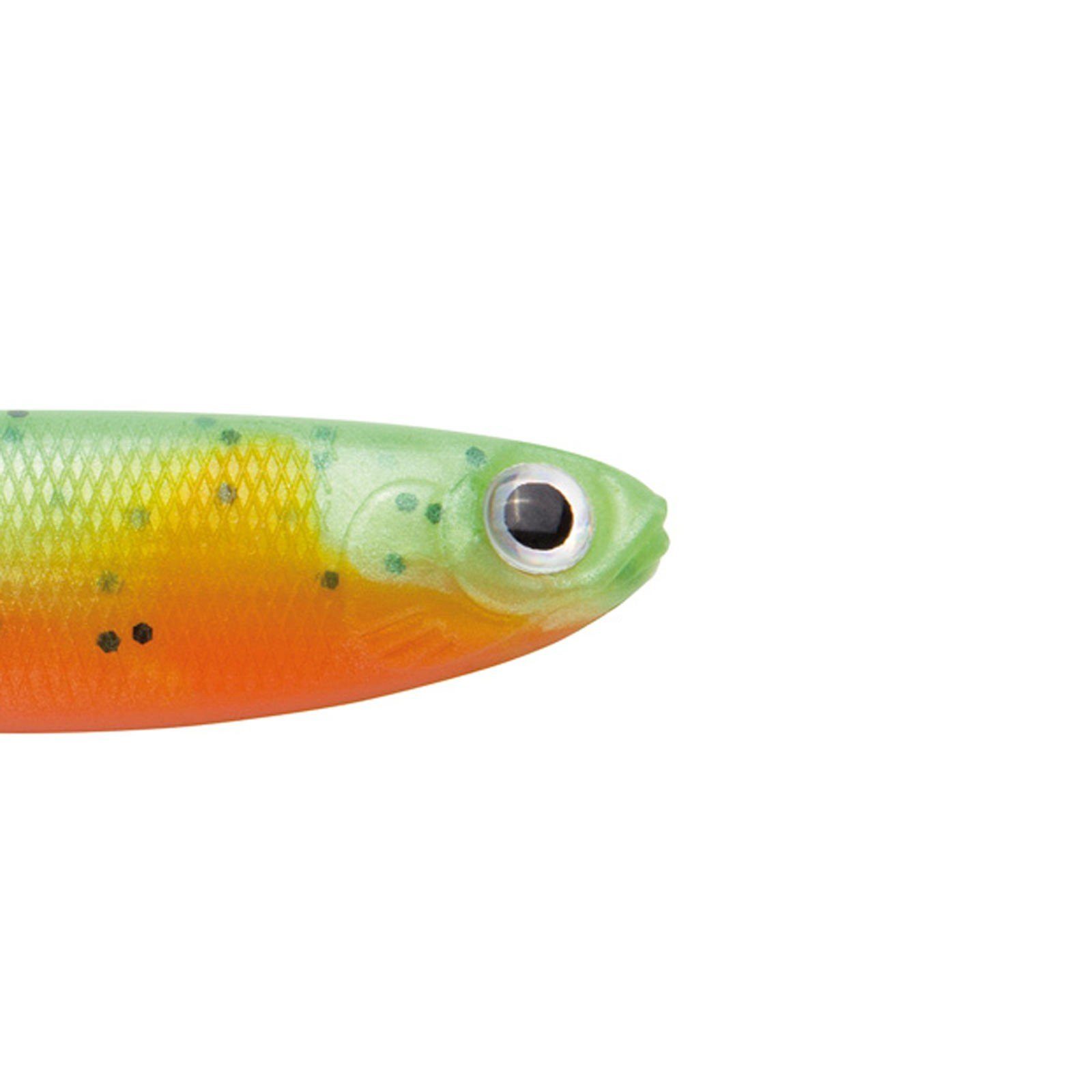 Jackson Fishing Kunstköder, Zanderbait 10cm Hot Chartreuse Zanderangeln Gummifisch