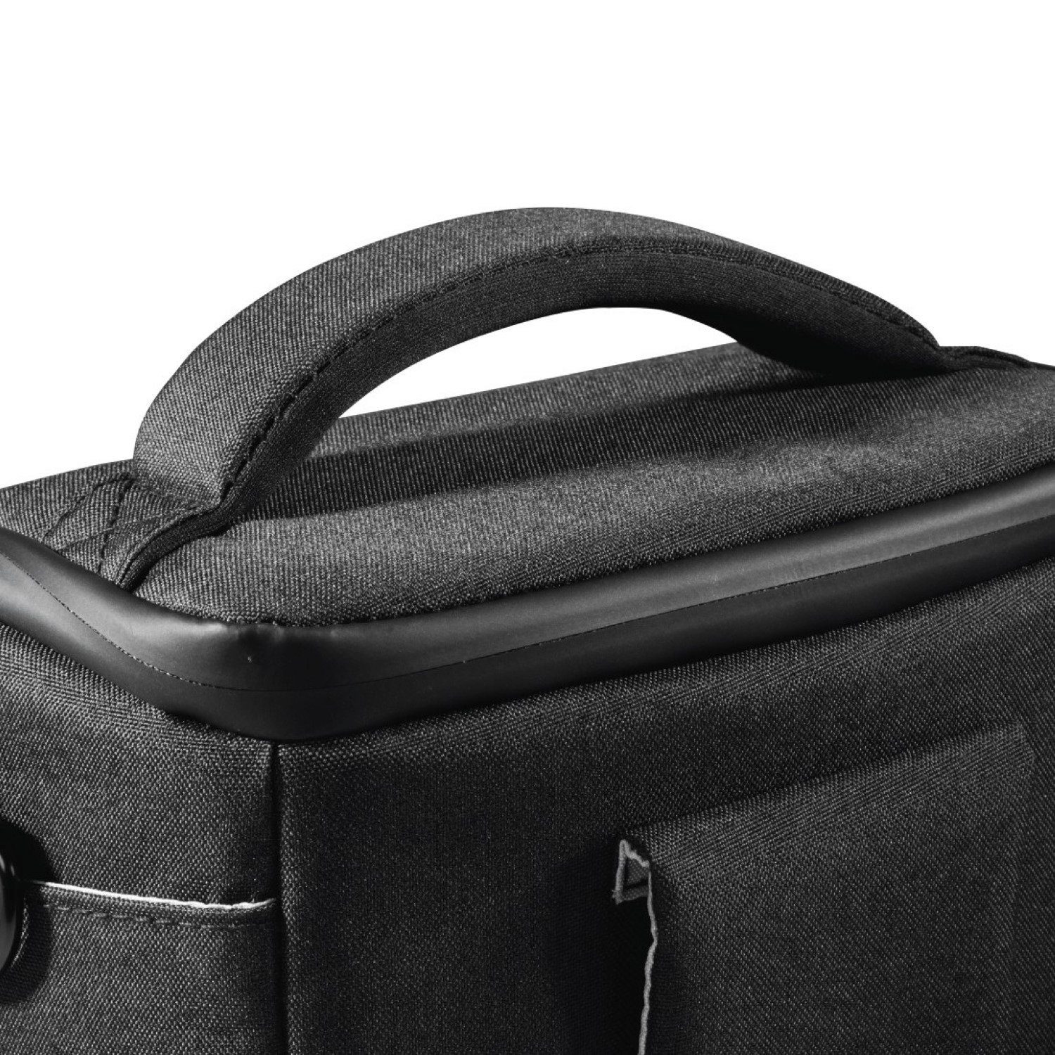 Hama Kameratasche Kamera-Tasche Schwarz Foto-Tasche Universal, Case Schultergurt Tragegriff Zubehör-Fächer Digitalkamera Systemkamera