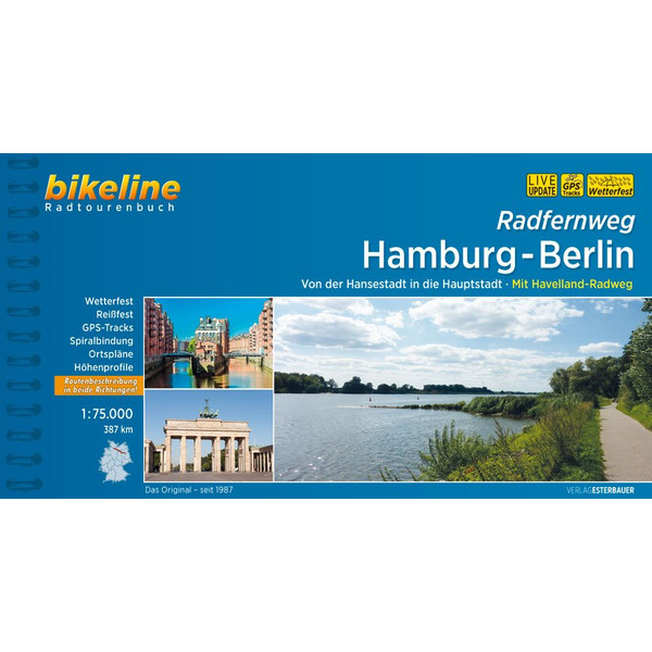 RADFERNWEG HAMBURG-BERLIN - Radwanderführer