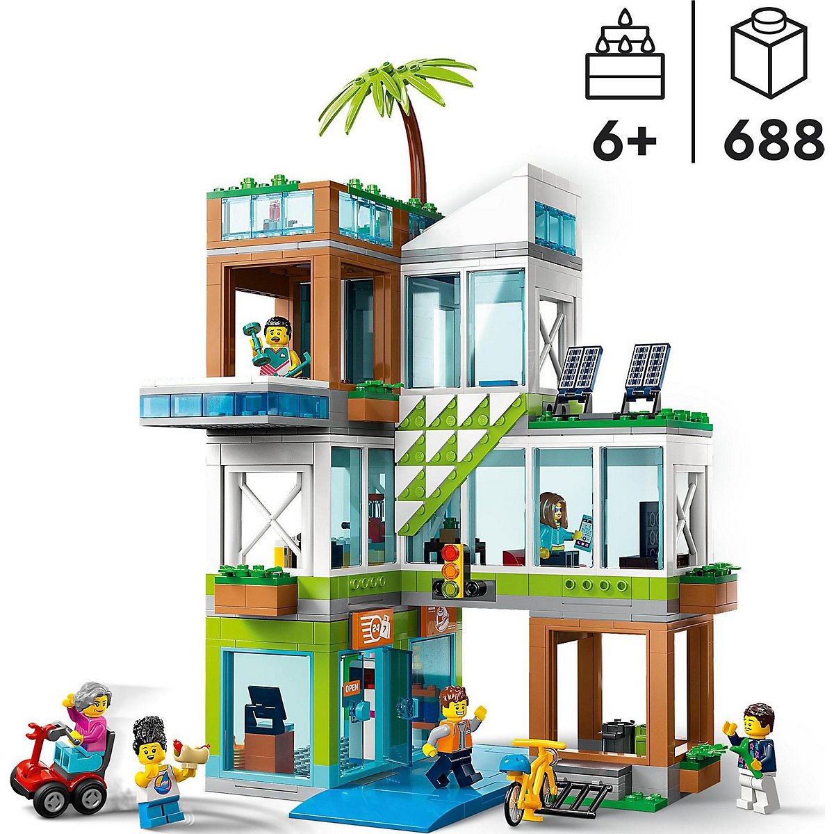 LEGO® City 60365 Appartementhaus