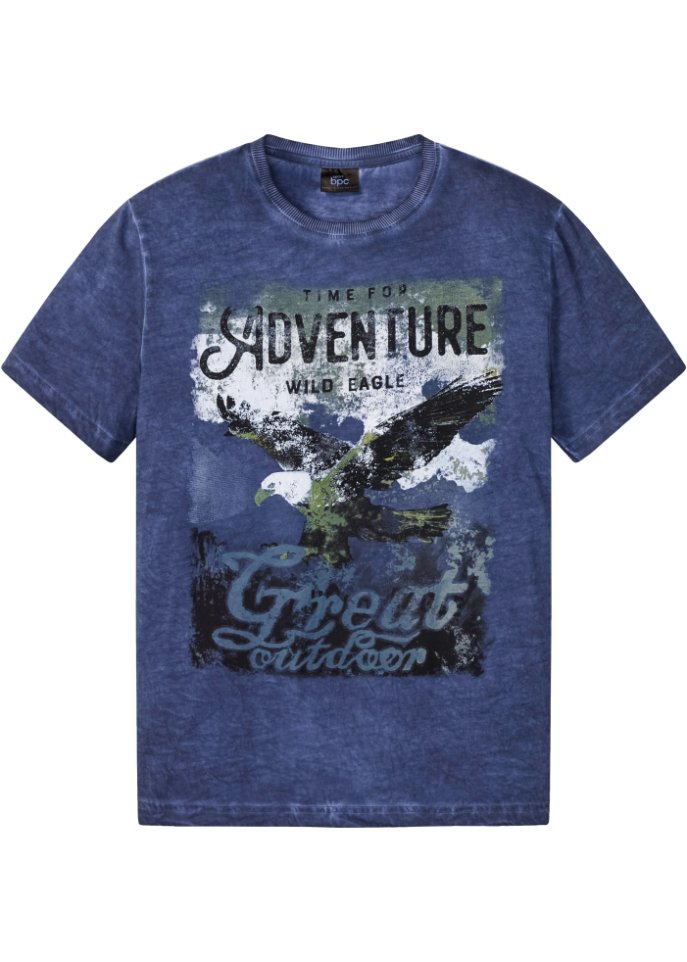 cold-dyed T-Shirt aus nachhaltiger Baumwolle