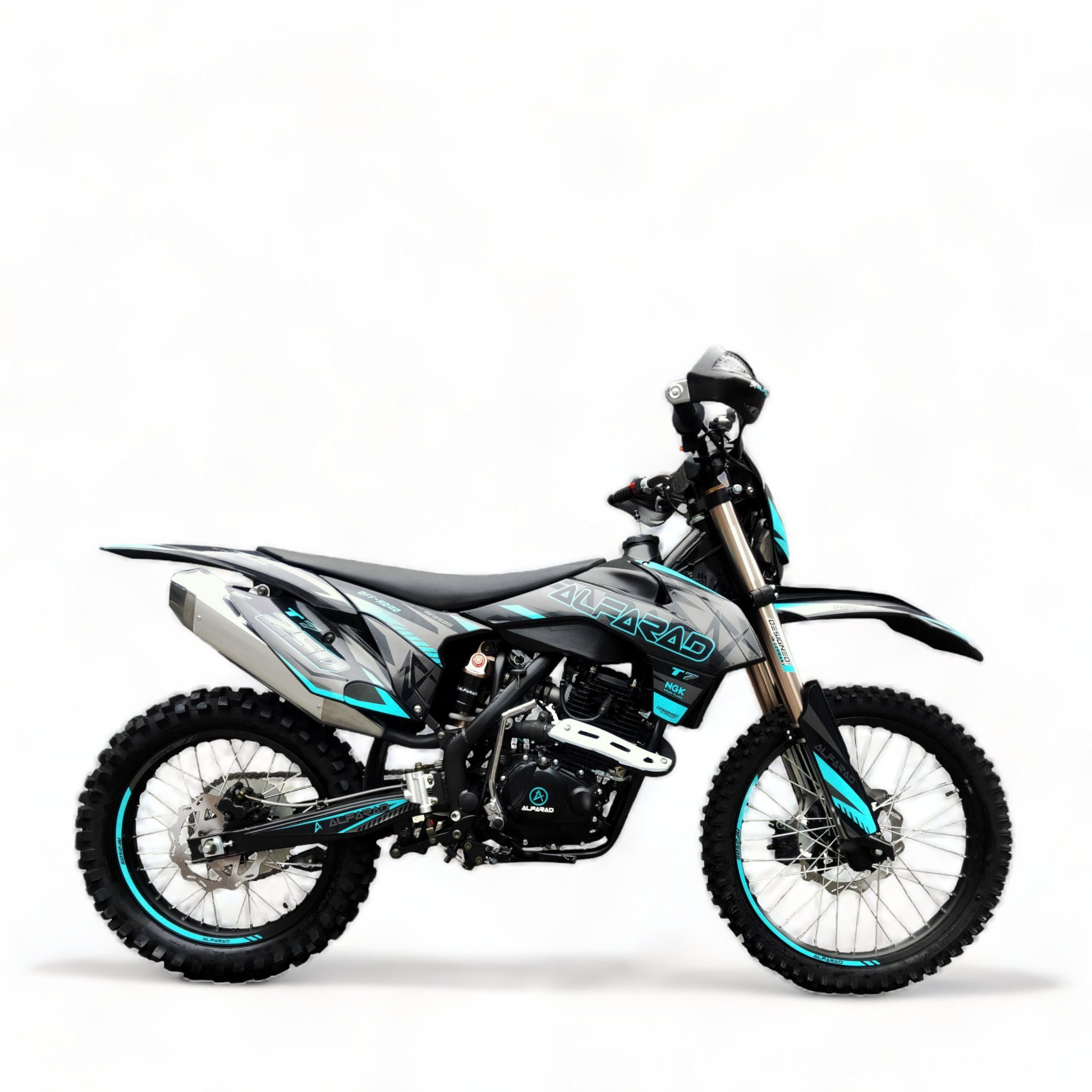 Alfarad Dirt-Bike Alfarad T7 21/18 250ccm Dirt Bike Dirtbike CrossBike Enduro DirtBike