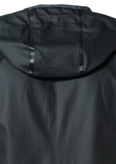 STUTTERHEIM, Regenmantel, PVC wasserdicht, schwarz