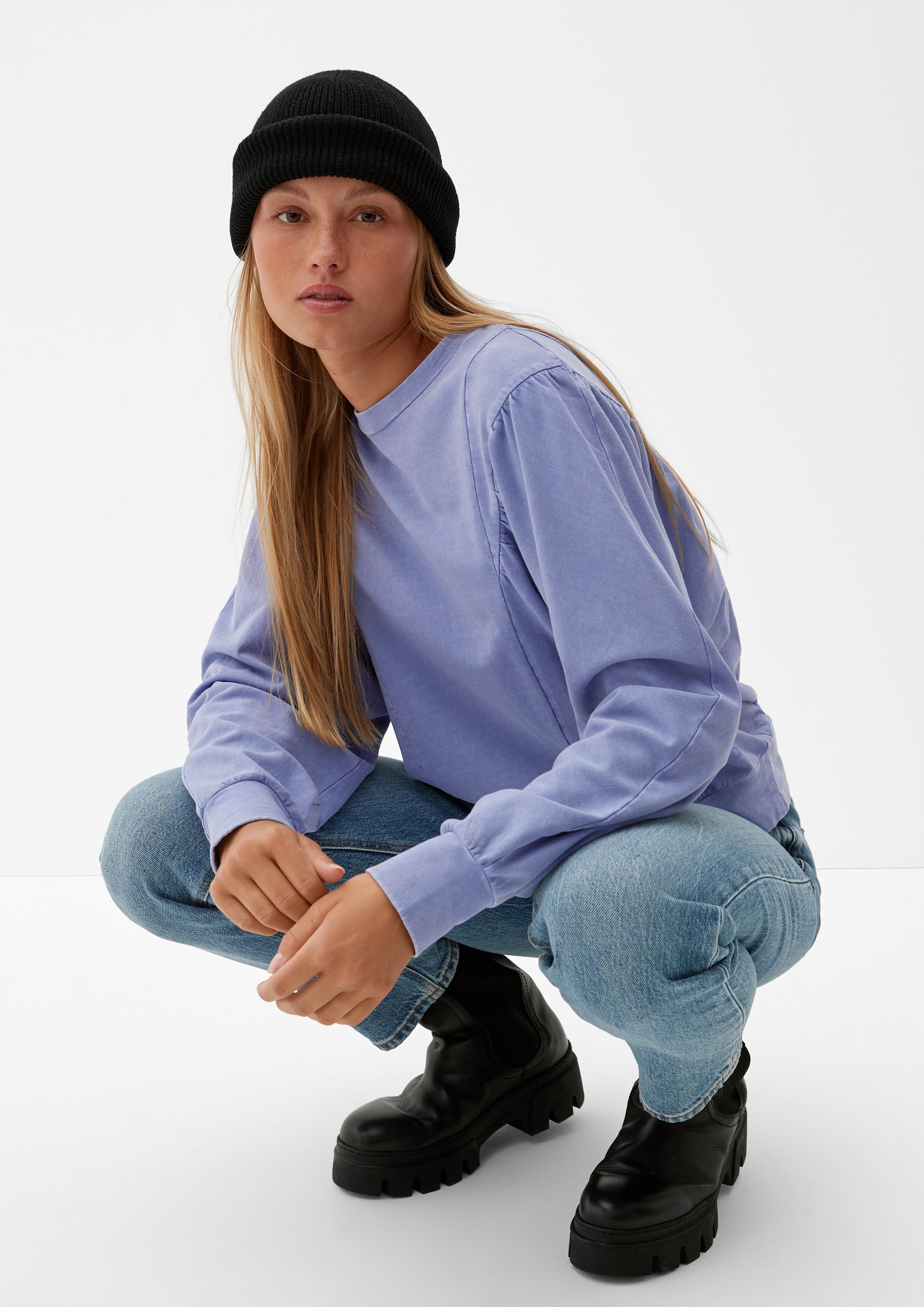 Sweatshirt in melierter Optik  2126092-4807