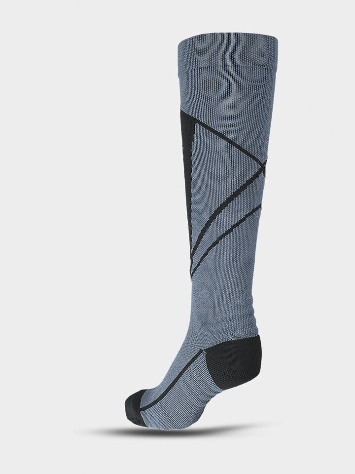 4F Ski-/Snowboardsocken in Grau/ Anthrazit günstig kaufen