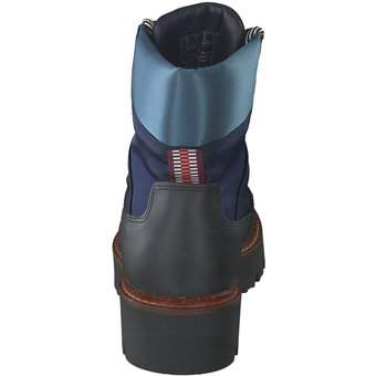 SCOTCH & SODA Olivine Schnür Boots in blau